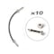 Pyle Pyle Pro-Audio Pedal Board Patch Cables - DIY Custom Wire Kit, Right-Angle Low Profile 1/4 in Connectors PSCBLKIT22 - alternate 3